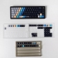 Record Gradient 104+25 Full PBT Dye Sublimation Keycaps Set Side Legends for Cherry MX Mechanical Gaming Keyboard